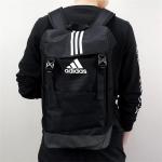 Полиэстеровый рюкзак обычный мужской Adidas, черный - фото 6