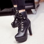 Ботинки Scaoruki Classic Platform Booties, 103 Black - фото 5