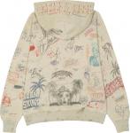 Худи Saint Michael LA 'Grey', серый - фото 2