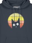 Толстовка Watapparel Sunset Cat, антрацит - фото 4