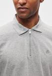 Поло Marc O'Polo LONG SLEEVE, Grey Melange/Grey - фото 8