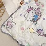 Пледы, пледы для дивана и флисовые одеяла Sanrio, Heart Hello Kitty Cat - фото 9