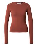 WEEKDAY Лонгслив в цвете Auburn - фото