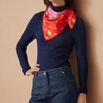 HERMES Шёлковый шарф, Red - фото 2