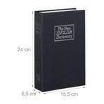 Кошелек relaxdays Buchtresor Wörterbuch, черный - фото 4
