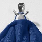 Гостевое полотенце Erwin Müller 2er-Pack 200373, 30x1x50 см, темно-синий - фото 4