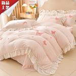 LUOLAI HOME Комплект постельного белья, 150 см, 4 предмета - фото