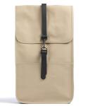 Рюкзак полиуретан, полиэстер Rains, бежевый - фото