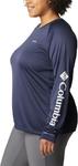 Футболка Columbia Womens Fork Stream Long Sleeve Shirt, Blue - фото 8