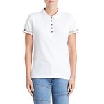 Рубашка поло женская Burberry, белый - фото 3