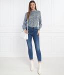 Джинсы женские Marella Sport облегающего кроя укороченные, синий - фото 2