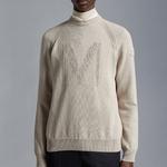 Свитер Moncler бежевый мужской - фото 3