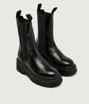 Кожаные ботильоны Tommy Jeans, черный - фото 3