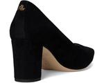 Туфли Lauren Ralph Lauren Lanette Suede Block-Heel Pumps, черный - фото 5