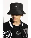 Шапка с логотипом Off White, черный - фото 2