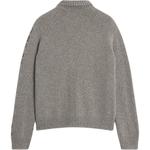 Трикотажный свитер мужской Maison Kitsune, серый - фото 3