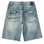 Джинсовые шорты унисекс Maserati, белый - фото 4