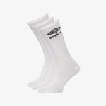 Носки длинные Umbro, 3 пары, белый - фото
