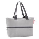 Сумка шоппер REISENTHEL Shopper E1, цвет graphite/light grey - фото