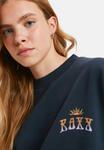 Толстовка Roxy LINEUP OVERSIZED CREW, Kvj/Black - фото 3