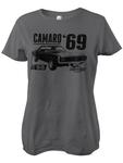 Футболка "Ss 1969 Girly Tee" серого цвета Camaro - фото
