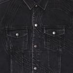 Куртка Supreme S Logo Denim Trucker 'Washed Black', черный - фото 3