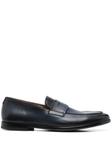 Doucal's лоферы с миндалевидным носком, черный - фото