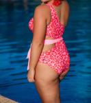 Купальник Sunkissed Leopard в розовом цвете Jess Lea - фото 4