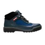 Ботинки Supreme x Timberland Field, синий - фото