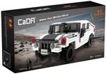 CaDA Construction Bricks маленький автомобиль Humvee белый внедорожник 328 элементов - фото 4
