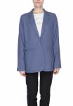 Пиджак Street One свободного кроя, синий - фото