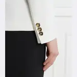 Узкий пиджак Pinko, белый - фото 4