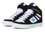 Кроссовки DC Kids Pure High-Top Ev, Black/Blue/WhiteSee Less - фото