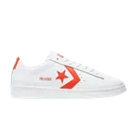 Кроссовки Converse Pro Leather Low 'Color Pop - White Bright Poppy', белый - фото