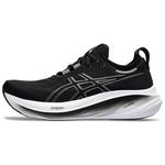 Asics Gel Nimbus 26 4E Wide 'Black Graphite Grey' Черно-белая - фото