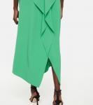 Платье-миди из крепа Dolan Roland Mouret, Apple Green - фото 5