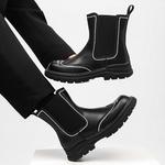 Ботинки Челси мужские черный Cachiotti - фото 6