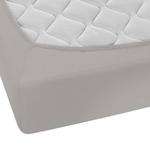 Простыня из тонкого трикотажа 0077144 Biberna, серый - фото 4