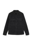 Куртка AllSaints HAWKER, Faded Black/Black - фото 8