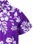 Рубашка King Kameha Hibiscus, фиолетовый - фото 4