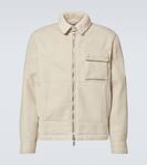 Шерпа-блузон Brunello Cucinelli, English White Pelo Ecru' - фото