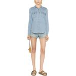 Футболка женская голубая PINKO - фото 3