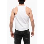 Кружевная майка с логотипом ICON Dsquared2, White - фото 2