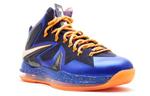 Кроссовки lebron 10 ps elite Nike, синий - фото 3
