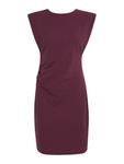 Платье из джерси ICHI Dress Mitine, цвет berry - фото