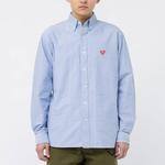 Оксфордская рубашка с длинным рукавом HUMAN MADE Белая - фото 11