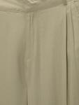 Широкие брюки со складками спереди Pull&Bear, хаки - фото 3