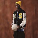 Футболка бейсбольная унисекс черно-белая STARTER - фото 5