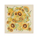 Ferragamo Подсолнечный шарф, Beige Multicolor - фото