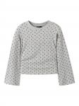 LMTD Лонгслив в крапинку серого цвета - фото